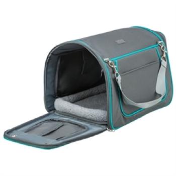 Reisetasche Vicky mit herausnehmbaren Kissen Grau Trixie